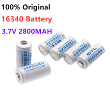 4-20PCS New 3.7V 2800mAh Lithium Li-ion 16340 Battery CR123A Rechargeable Batteries 3.7V CR123 for Laser Pen LED Flashlight Cell 2024 - buy cheap