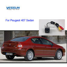 Yessun License Plate led light camera For Peugeot 407 Sedan HD CCD backup camera/reverse camera/rear view camera 2024 - buy cheap