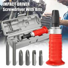 Impact Screwdriver Driver Set Carbon Steel Multi Bits Hammer Socket Repair Tools Kit Storage Box Screwdriver Head Set Universal 2024 - buy cheap
