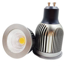 GD-bombilla Gu10 de 5W, 7W, 9W, 12W, 15W, AC220V, E27, foco LED regulable, MR16, 12V, con aluminio puro para decoración del hogar, 5 uds. 2024 - compra barato