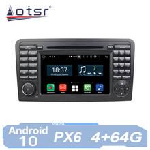 AOTSR Car Auto Android 10 Radio For Mercedes Benz CLASS ML W164 X164 ML350 ML300 GL500 ML320 ML280 GL350 GPS Multimedia Player 2024 - buy cheap