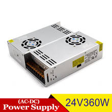 Single Output Switching Power Supply DC 24V 15A 360W Transformer 110V 220V AC To DC24 V SMPS For Led Strip Lighting CCTV Motor 2024 - buy cheap