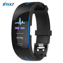 2020 P3Plus Blood Pressure Wrist Band Heart Rate Monitor PPG ECG Smart Bracelet Activit Fitness Tracker Intelligent Wristband 2024 - buy cheap