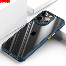 for iPhone 13 12 11 Case IPAKY for iPhone 7 8 Plus SE2 Xs Max XR Colored Buttons Transparent Case for iPhone 11 12 13 Pro MAX 2024 - buy cheap