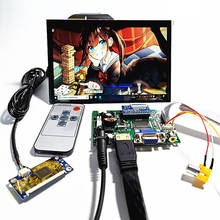 7 дюймов 1280*800 Емкостный сенсорный экран ips ЖК-модуль монитор дисплей Поддержка автомобиля HDMI VGA 2AV Raspberry Pi 3 Пульт дистанционного управления 2024 - купить недорого