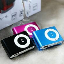 Металлический мини-клип mp3-плеер Спортивная Цифровая Музыка Поддержка TF карта MP3-плеер USB 2,0 с 3,5 мм разъемом для наушников 2024 - купить недорого