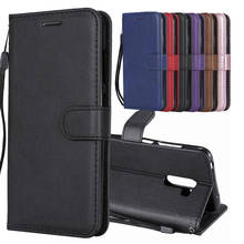 Capa de luxo para xiaomi pocophone f1, capa tipo carteira, com espaço para cartão, para celular xiaomi f1 2024 - compre barato