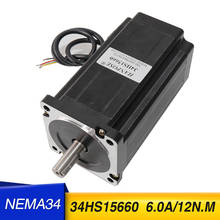 NEMA 34 stepper motor 86X156mm  12N.m 6A D14mm Nema34 stepping motor for CNC DC motor manufacturer direct 2024 - buy cheap