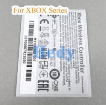 100 pces para xbox série s x pele adesivos peles para xbox série s x lidar com etiqueta traseira adesivo controlador 2024 - compre barato