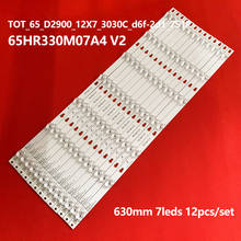 LED Backlight Strip For TCL THOMSON 65 TV 006 P1K3507B TOT_65_D2900_12X7_3030C_d6f-2d1_7S1P 4C-LB6507-YH01J 65HR330M07A4 V2 2024 - buy cheap