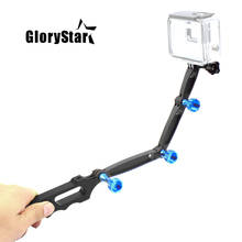 Aluminum Selfie Stick Extension Arm Screw Tripod Mount Holder Tactical Grip for Gopro Hero 10 7 6 5 4 SJCAM/Xiaoyi/Gitup Camera 2024 - buy cheap