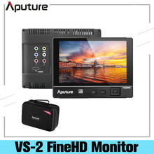 Aputure-monitor digital hd vs-2 finehd com campo lcd, monitor digital, tela v de 7 polegadas vs-2 finehd para câmera de vídeo dslr 2024 - compre barato