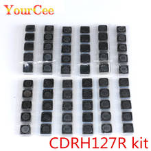 Inductor de 12 valores blindados CDRH127R, Kit surtido de Inductores de potencia SMD, 4.7UH-470UH, 12x12x7MM, nuevo, 60 uds. 2024 - compra barato