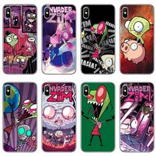 Чехол Invader Zim для Samsung Galaxy S10 Lite S9 S8 S7 S6 edge Plus S5 S4 Note 9 8 5 4 mini 2024 - купить недорого