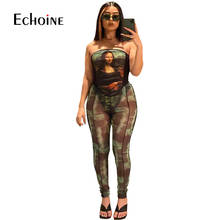 Echoine-Conjunto de dos piezas formado por corsé y Leggings, ropa para discoteca, otoño 2024 - compra barato