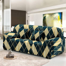 Funda de sofá de Coner geométrica para decoración de sala de estar, elástica, antideslizante, combinación de funda de sofá Universal de 1/2/3/4 asientos 2024 - compra barato