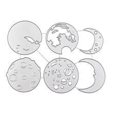 Sun Moon Metal Cutting Dies Stencil Scrapbooking DIY Album Stamp Paper Embossing 95AA 2024 - buy cheap