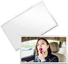 15*8cm Car Vanity Mirror Car Cosmetic Mirror Auto Sun-Shading Visor Mirrors Universal Car Makeup Mirror HD Car Interior Mirror 2024 - buy cheap