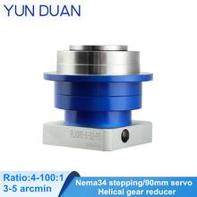 Speed 4:1-100:1 Nema34 Planetary Helical Reducer 12.7/14/16/19mm Shaft 3-5arcmin Round Planet Gearbox for DC Motor Servo Step 2024 - buy cheap
