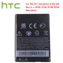 Bateria original bg32100 1450mah bateria para htc g11 incrível s g12 g15 desire s s510e s710e s710d c510e smartphone 2024 - compre barato