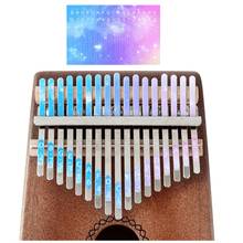 Kalimba Scale 17 Key Sticker Percussion Parts Accessories for Learner Musical Instrument Kit 2024 - buy cheap