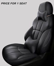 Leather Car seat covers For fiat 500 punto tipo freemont bravo panda accessories 2024 - buy cheap