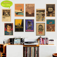 Mid90s Vintage Poster Classic Movie Posters Kraft paper Modern Wall Sticker Home Decorative Painting for Living Room 2024 - buy cheap