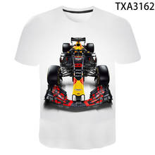 Camiseta informal de manga corta para hombre y mujer, ropa de calle con estampado 3D de Fórmula 1, moderna, de calidad, 2021 2024 - compra barato