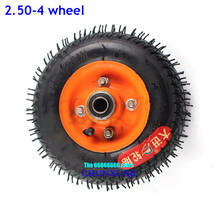 8 Inch 2.50-4 Tire Tyre Rim 20cm Pneumatic Wheel Pump Wheel Trolley Cart Wheel Roller Caster Wheel Caster 2024 - buy cheap