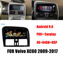 PX6 Android Car GPS Navigation Audio Stereo Receiver Car Radio For Volvo XC60 2009-2017 Auto Multimedia MP3 Player Head Unit 2024 - buy cheap