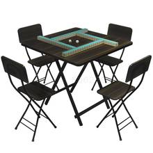 Folding Table Household Dining Table Small Square Dining Table Outdoor Stand Portable Simple Mahjong Table 2024 - buy cheap