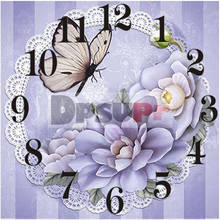 Dpsupr 5D Diamond Painting Kit With Clock Mechanism Cross stitch Full Square Round Diamond Embroidery Butterfly Mosaic Home G140 2024 - buy cheap