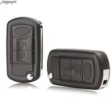 jingyuqin Replacement Shell Folding Flip Remote Key Case Fob 3 Button for LAND ROVER Range Rover Sport LR3 Discovery 2024 - buy cheap