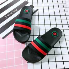 Summer Kids Slippers Boys Sandals PVC Non-slip Flat Children Beach Shoes Fashion Stripes Girls Bathroom Flip Flop Home Slippers 2024 - buy cheap