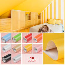 3M/5M Paint Waterproof Vinyl Decorative Film Self Adhesive Wallpaper Roll for Kitchen Furniture Stickers PVC Home Decor 10Colors 2024 - buy cheap