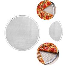 Bandeja de cozimento de forno de pizza redonda profissional grelha de churrasco rede de malha antiaderente 2024 - compre barato