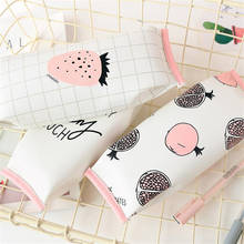 1pcs/lot Cartoon Pink Coral Secret Fruit Pen Bag PU Style Cute Stationery For Gift Four Selection 2024 - compre barato