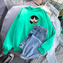 Bellota las chicas superpoderosas Pullover Langarm Casual Unisex Sweatshirt Hoodie Harajuku hip hop freizeit Sweatshirt 2024 - buy cheap