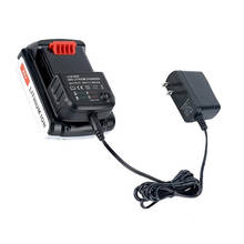 Carregador de 20v bateria de lítio lcs1620 para preto + porter-cable/stanley lbxr20 fd 2024 - compre barato