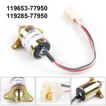 Fuel Shut Off Shutdown Solenoid 119653-77950 For Yanmar 3TNE84 3TNE88 4TNE84 Shut Off Sole Fuel shut Down off solenoid 2024 - buy cheap