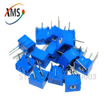 50pcs 3362P 101 201 501 102 202 502 103 203 503 104 204 504 105 Trimpo Trimmer Potentiometer 3362 1K 2K 5K 10K 20K 50K 100K 2024 - buy cheap