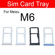 Sim Card Tray Holder Adapters For Meizu Meilan Blue Charm 6 M6 M711C Sim Reader Card Slot Socket Replacement Repair Parts 2024 - buy cheap