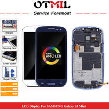 AMOLED 4,0 "для SAMSUNG Galaxy S3 Mini OTMIL ЖК-дисплей сенсорный экран Рамка дигитайзер Запасные части i8190 i8190N i8195 2024 - купить недорого