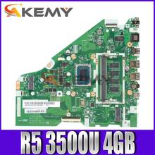 Akemy для Lenovo L340-15API L340-17API V155-15API Материнская плата ноутбука FG542 FG543 FG742 NM-C101 процессор R5 3500U 4 Гб оперативная память 100% 2024 - купить недорого