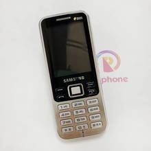 Восстановленный Мобильный телефон Samsung C3322 C3322i 2G GSM 2 Мп, разблокированный Оригинальный сотовый телефон 2024 - купить недорого