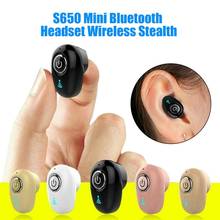 Sports Earphone In-Ear Invisible Earplugs Portable Mini Wireless Stereo Bluetooth Noise Reduction Sensitive Headphone Headset 2024 - buy cheap