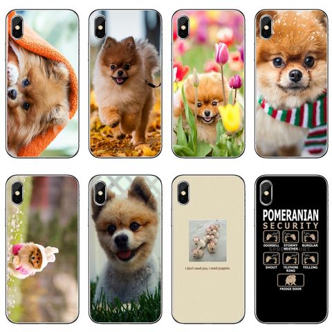 Аксессуары для Pomeranian dogs, чехол для телефона iPhone 11 Pro XS Max XR X 8 7 6 6S Plus 5 5S SE 4S 4 iPod Touch 5 6 2022 - купить недорого