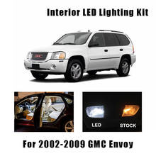 11 Bulbs White Interior LED Car Light Kit Fit For GMC Envoy 2002-2005 2006 2007 2008 2009 Map Dome Door Cargo License Lamp 2024 - buy cheap