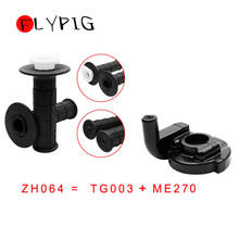 FLYPIG Throttle Tube Handle Bar Grip Casing for Yamaha Y-Zinger PW 50 80 PW50 PW80 7/8 YZ80 YZ85 YZ100 YZ125 YZ250 SC500 RX100 2024 - buy cheap