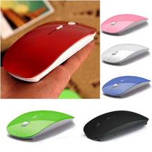 TWISTER.CK Shipping 1200 DPI USB Optical Wireless Computer Mouse 2.4G Receiver Super Slim Mouse for PC Laptop 2024 - buy cheap